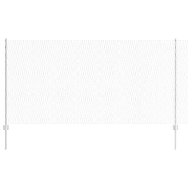 vidaXL Valla con Poste Plateado 1,2 x 50 m Acero