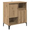 vidaXL Aparador Roble artisan 60 x 35 x 70 cm Madera de ingenier&iacute;a