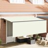 vidaXL Toldo Retr&aacute;ctil Crema 400 x 200 cm Poli&eacute;ster y Aluminio