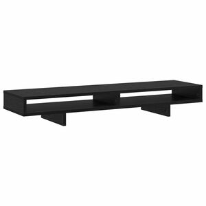 vidaXL Soporte para Monitor Negro 100 x 27 x 15 cm