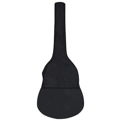 vidaXL Funda para guitarra clásica 3/4 tela negro 94x35 cm