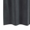 vidaXL Cortinas opacas 2 pcs Gris Claro 140 x 225 cm Terciopelo