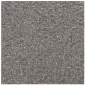 vidaXL Cabecero de Pared 12 uds. 30 x 30 cm Gris Claro tela