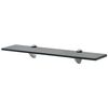 vidaXL Estante flotante de cristal 50x10 cm 8 mm