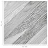 vidaXL Tableros de Suelo 55 pcs Gris 5,11 m&sup2; PVC