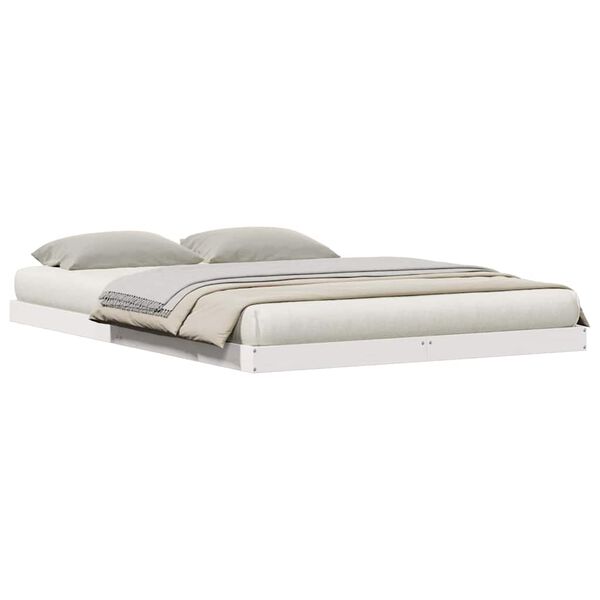 vidaXL Estructura de cama 213.5 x 104 x 9 cm Madera de pino macizo