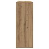 vidaXL Aparador con caj&oacute;n 2 pcs Roble artesanal 60 x 31 x 84 cm