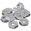 vidaXL Tuerca Hexagonal 3600 pcs Plateado Metal