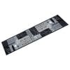vidaXL Alfombra de cocina lavable terciopelo vino gris 60x300 cm