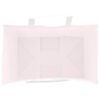 vidaXL Bolsas de papel con asas 50 uds rosa 26x17x25 cm