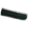 vidaXL Cerca Hexagonal 0,6 x 50 m PVC Verde