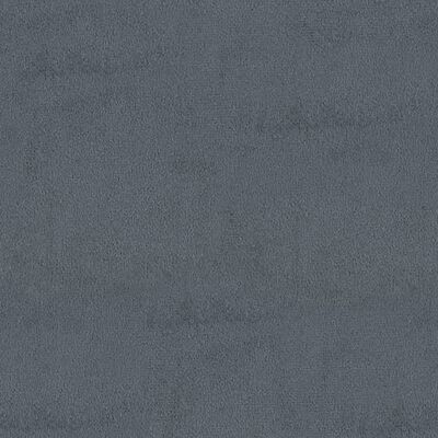 vidaXL Banco de terciopelo gris oscuro 110x40x70 cm