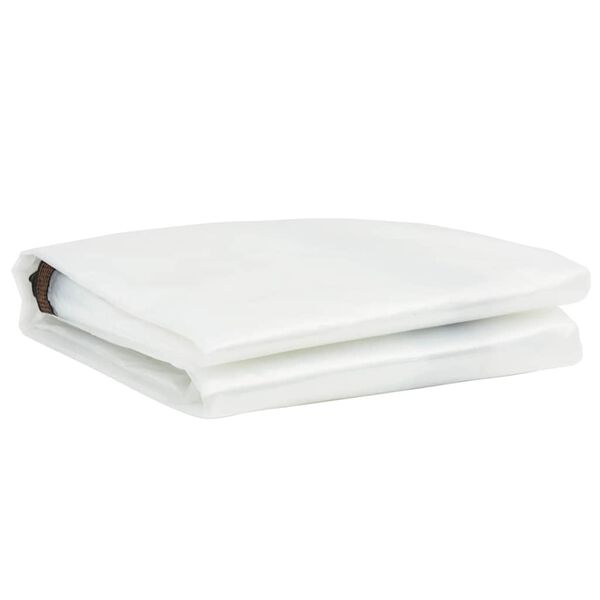 vidaXL Lona transparente con ojales polietileno 1x2 m