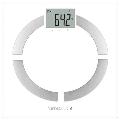 Medisana Báscula con análisis corporal BS 444 180kg blanca 40444