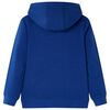 Sudadera infantil con capucha azul marino 92