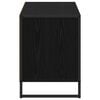 vidaXL Gabinete de TV con caj&oacute;n Roble Negro 100 x 36 x 49,5 cm