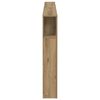 vidaXL Cabecero armario madera roble artisian 200x18,5x102,5 cm