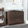 vidaXL Armario de lavabo madera de ingenier&iacute;a marr&oacute;n roble 78x37x59 cm