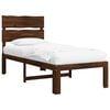 vidaXL Estructura de Cama Individual con Cabecera ROSTOCK