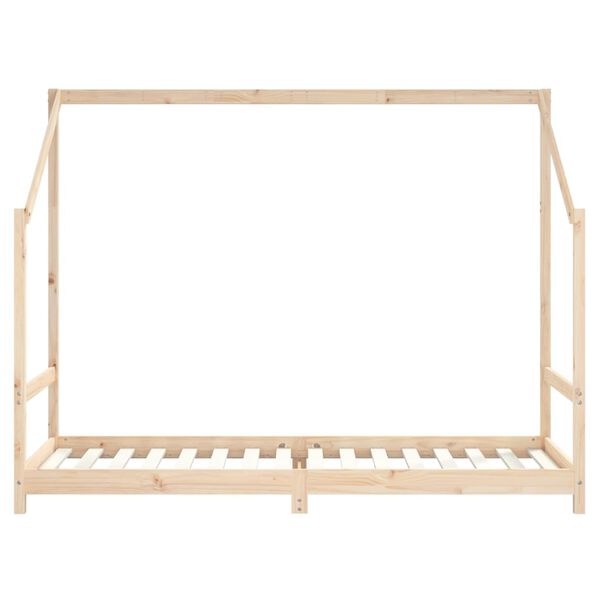 vidaXL Estructura de cama para ni&ntilde;os madera maciza de pino 90x200 cm
