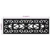 vidaXL Alfombrillas de escalera de goma 5 uds 25x75 cm
