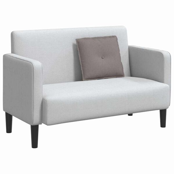 vidaXL Cojín de Espalda Taupé 50 x 19 x 45 cm tela