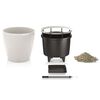 LECHUZA Macetero CLASSICO LS 35 ALL-IN-ONE blanco brillo 16060