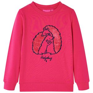 vidaXL Sudadera infantil rosa chill&oacute;n 104