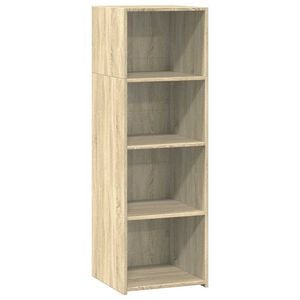 vidaXL Aparador alto madera de ingenier&iacute;a roble Sonoma 40x41x124 cm
