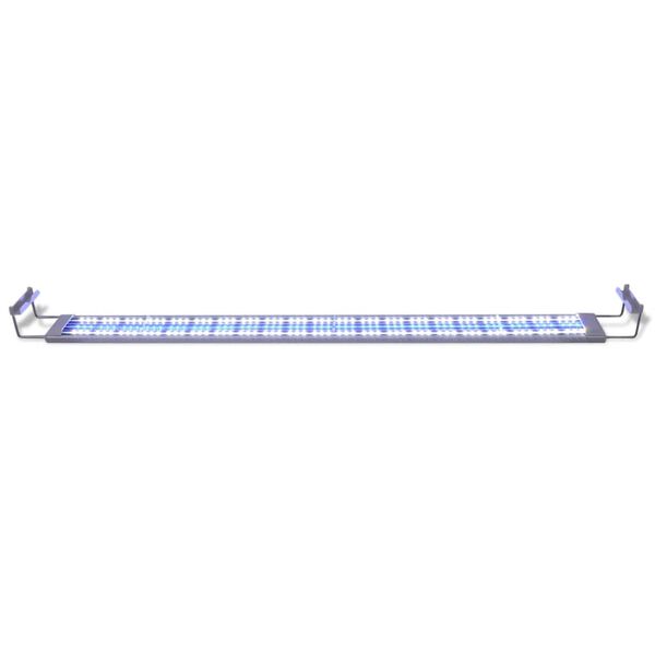 vidaXL Lámpara LED para acuario aluminio IP67 120-130 cm
