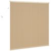 vidaXL Persiana Veneciana Marr&oacute;n Claro con Patr&oacute;n 150 x 150 cm PVC