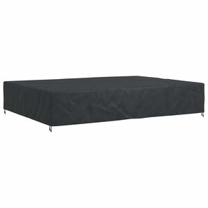 vidaXL Funda para muebles Liso Negro 350 x 260 x 90 cm 420D