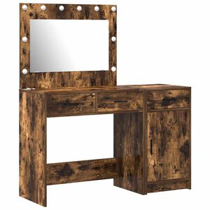 vidaXL Mesa de tocador 2 uds. Marr&oacute;n 40 x 41 x 75 cm