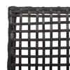 vidaXL Silla de Jard&iacute;n 2 pcs Negro 55 x 53 x 85 cm rat&aacute;n sint&eacute;tico