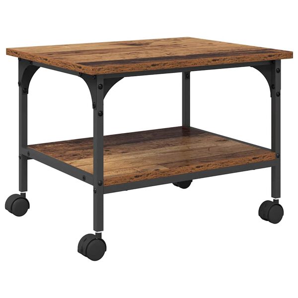 vidaXL Soporte para Impresora Madera Vieja 50 x 40 x 38 cm