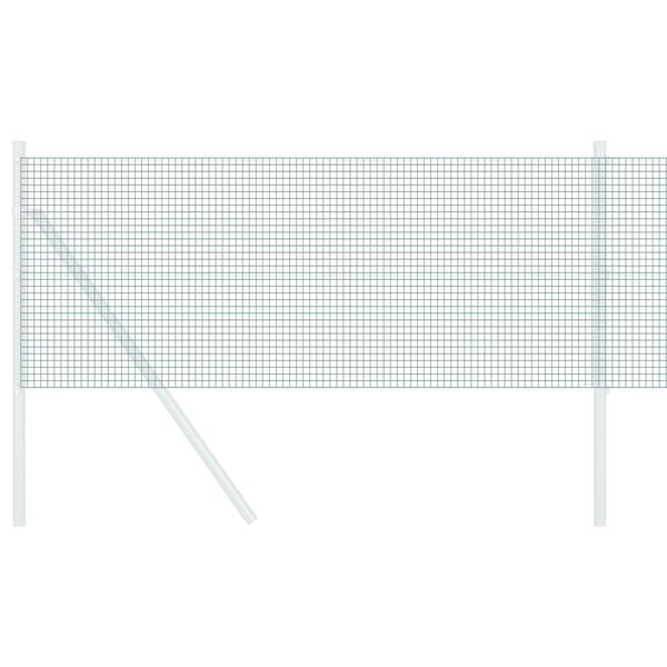 vidaXL Cerca de Alambre Soldado Verde 0.5 x 50 m
