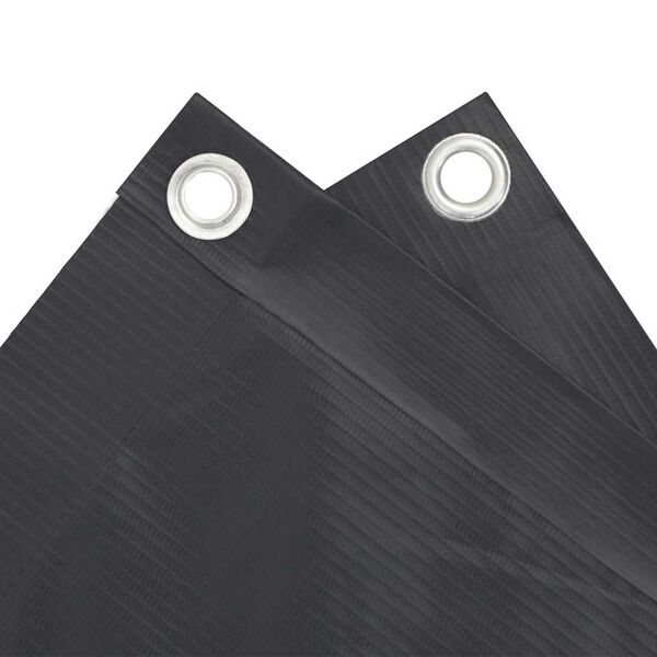 vidaXL Pantalla de privacidad de balc&oacute;n PVC gris antracita 400x90 cm