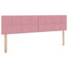vidaXL Cama con almacenamiento con colch&oacute;n Rosa 90 x 200 cm