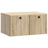 vidaXL Mueble de TV de pared 59,5 x 41 x 30 cm Roble Sonoma