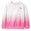 Sudadera infantil rosa claro 140