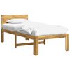 vidaXL Estructura de Cama Individual con Cabecera ROSTOCK Blanco