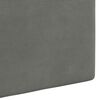vidaXL Cabecera Colgante Liso Gris Claro 210 x 55 x 5 cm Tela de Pana