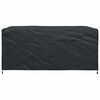 vidaXL Funda para muebles Liso Negro 240 x 160 x 100 cm 420D