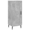 vidaXL Aparador de madera contrachapada gris hormig&oacute;n 34,5x34x90 cm