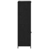 vidaXL Alacena Roble Negro 62 x 36 x 121,5 cm Madera contrachapada