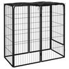 vidaXL Corral para perros 6 paneles acero con recubrimiento en polvo