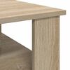 vidaXL Mesa de Caf&eacute; Roble Sonoma 90 x 50 x 40 cm Madera de ingenier&iacute;a