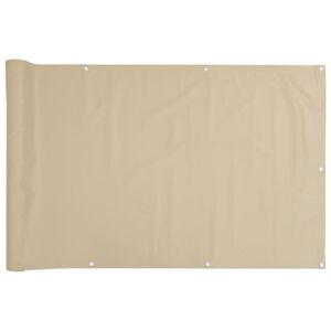 vidaXL Toldo para balc&oacute;n tela oxford 90x600 cm beige