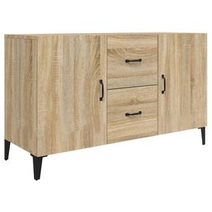vidaXL Aparador de madera de ingenier&iacute;a roble Sonoma 100x36x60 cm