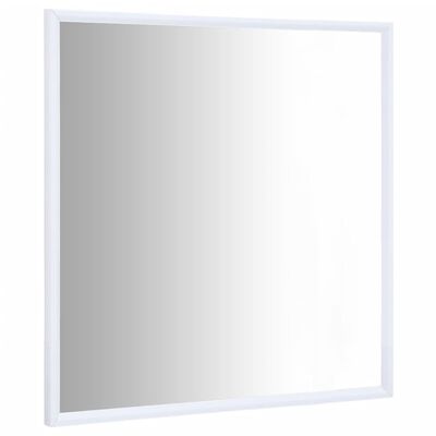 vidaXL Espejo blanco 50x50 cm